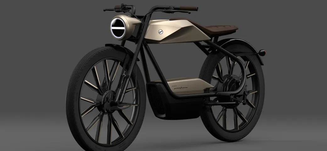 Eysing PF40: il ciclomotore elettrico disegnato da Pininfarina