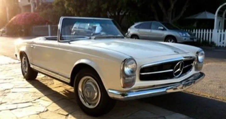 Mercedes SL: una W113 del 1965 convertita in elettrica