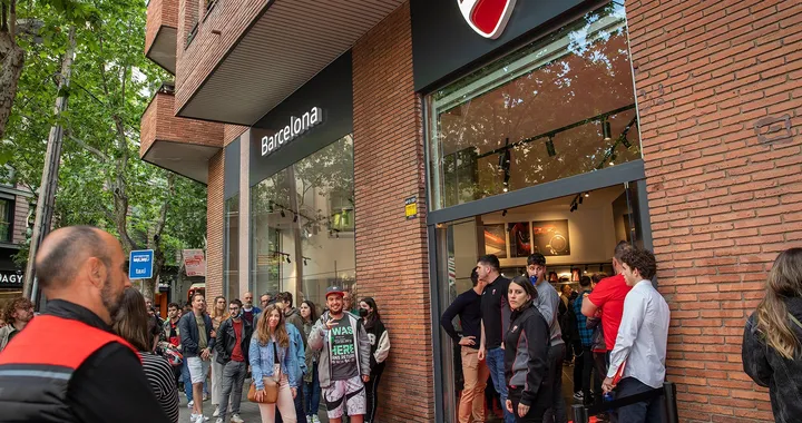 Ducati inaugura un nuovo store a Barcellona