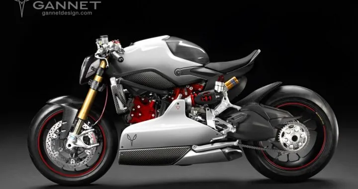 Ducati 1199 Panigale Cafe Fighter by Gannet Design