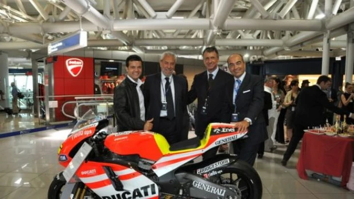 Ducati decolla da Roma: nuovo Ducati Shop nell’Aeroporto di Fiumicino