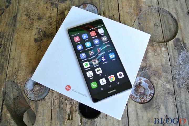 Usare gli smartphones in auto: Huawei P9 Plus Test Drive