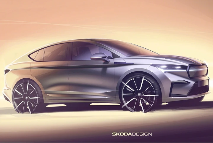 Škoda Enyaq Coupé iV: la prima immagine