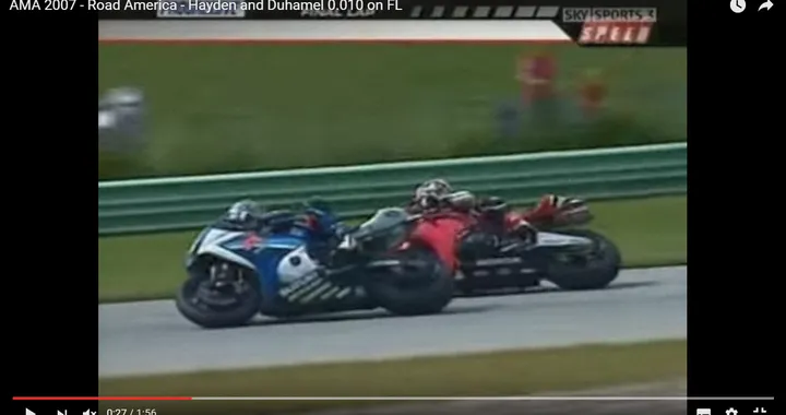 Sorpassi epici: Duhamel supera Hayden a Road America [Video]