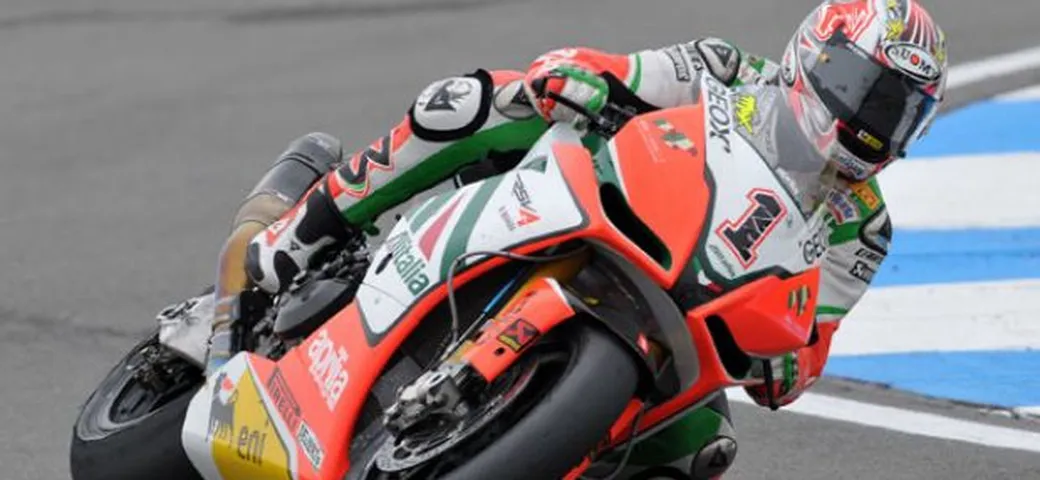 Max Biaggi, a Donington 