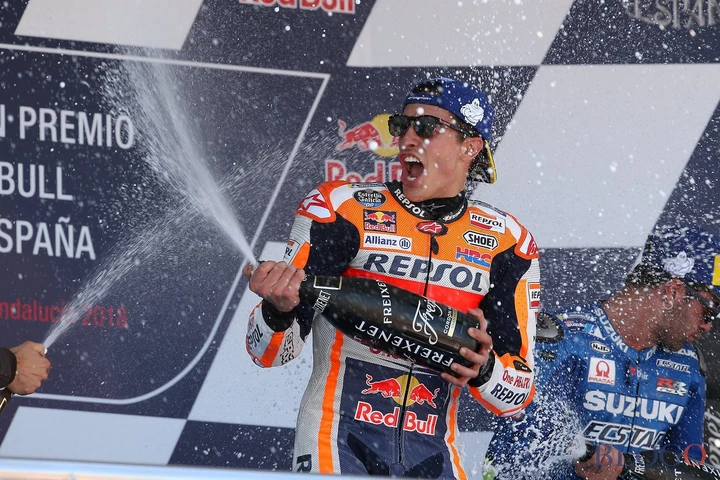 MotoGP Jerez 2018: dominio Marquez su Zarco e Iannone, disastro Ducati!