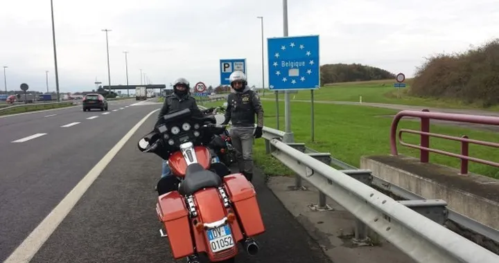 Italy 500 miles by Harley-Davidson Parma