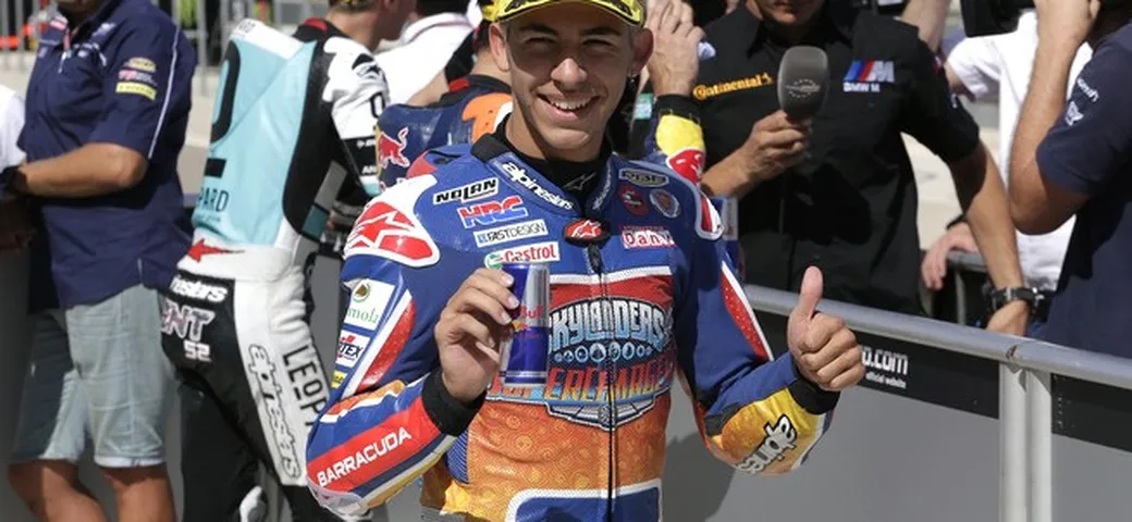 Moto3 Aragon, Bastianini in pole: 