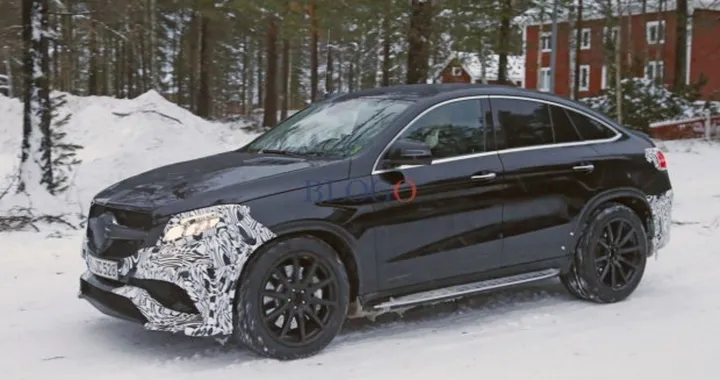 Mercedes GLE Coupé: foto spia su strada