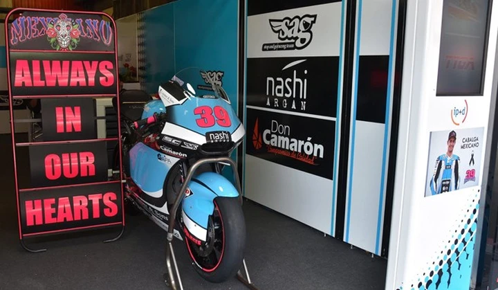 Luis Salom, la telemetria: ha frenato tardi su una buca...