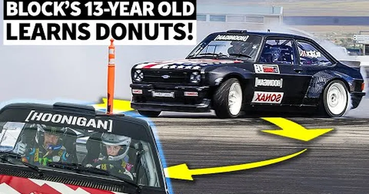 Ken Block insegna i donuts alla figlia tredicenne [Video]
