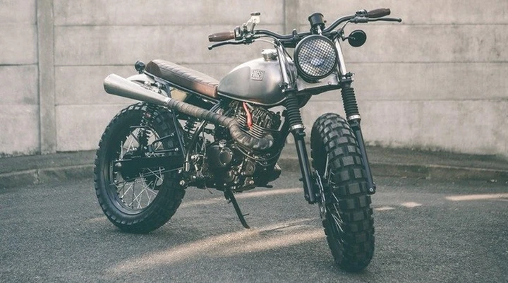Suzuki VanVan 'Scramber' by Forged Motorcycles