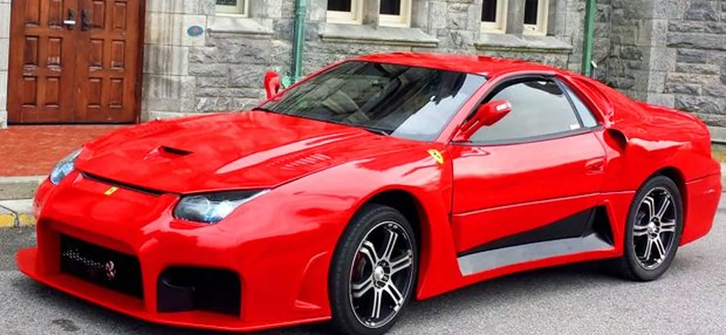 Ferrari F430: la bizzarra replica su base Mitsubishi 3000 GT