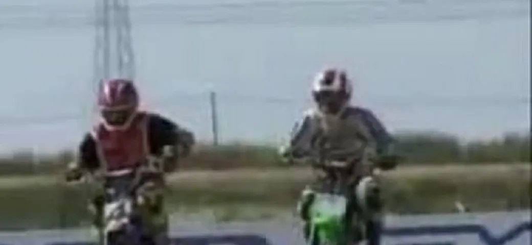 Marco Melandri ed il Minimotocross