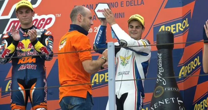 Romano Fenati: "ho 'inventato' il terzo posto"