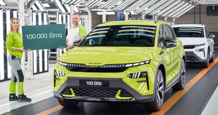 Skoda festeggia 100.000 Elroq prodotti in meno di un anno