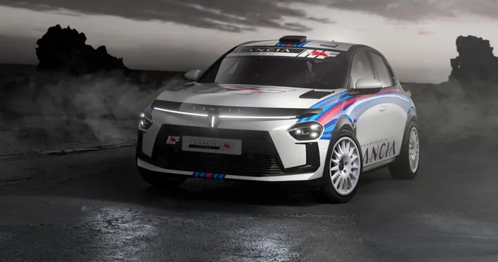 Lancia Ypsilon Rally 4 HF al Bruxelles Motorshow 2025