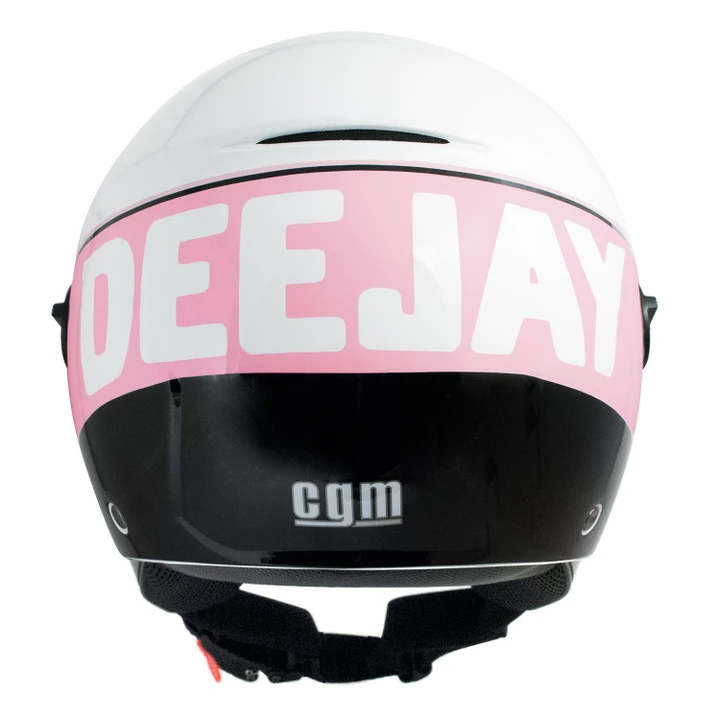 CGM: casco limited edition Deejay, versione rosa