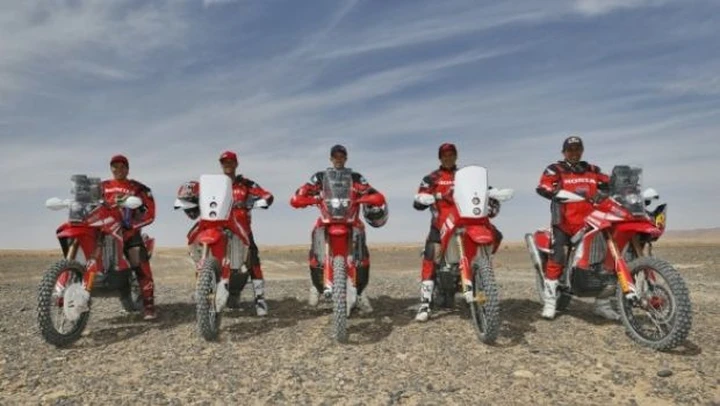 Il Team HRC al debutto nel Rally del Marocco