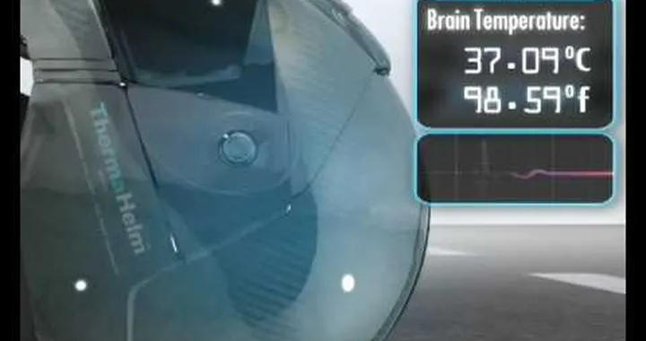 ThermaHelmâ„¢ Cooling Helmet in Action by Jullian Preston-Powers, Jullian Powers