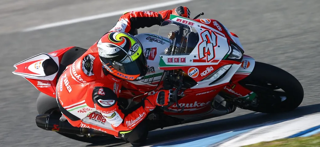 Test SBK Jerez: solo Rea meglio di Savadori