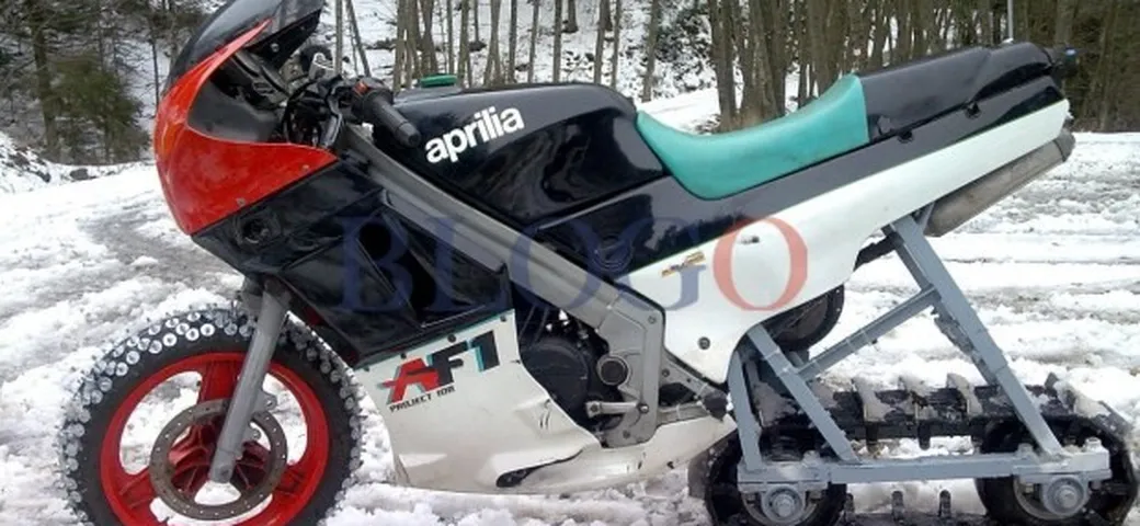 Aprilia AF1 cingolata: il progetto di alcuni appassionati