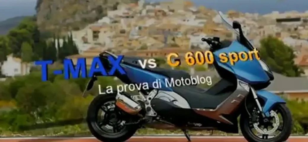 BMW C600 Sport vs Yamaha TMAX: il Video Test di Motoblog - 1a parte