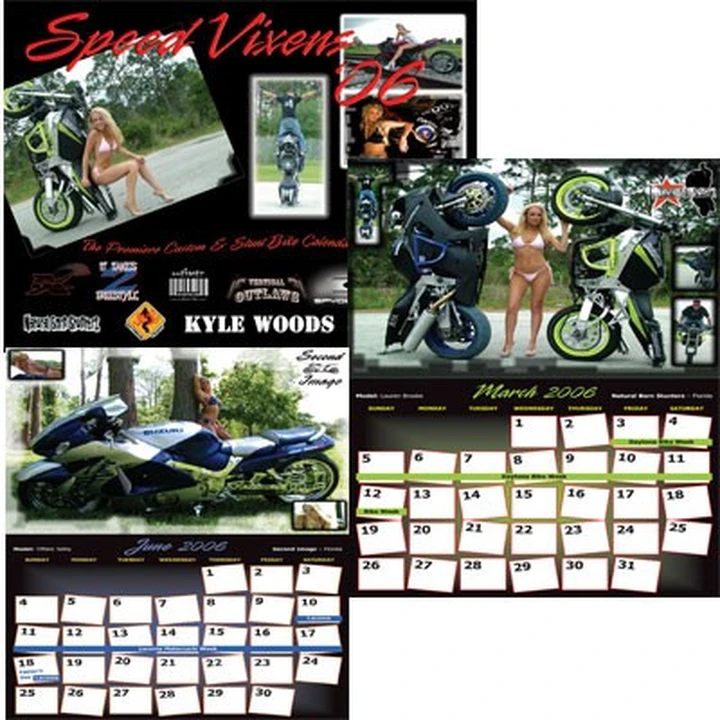 Calendario Speed Vixens 2006
