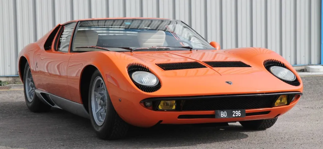 Ritrovata la Miura di Italian Job