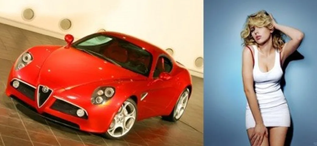 L'auto ed il passeggero dei sogni? Alfa 8C Competizione e Scarlett Johansson!