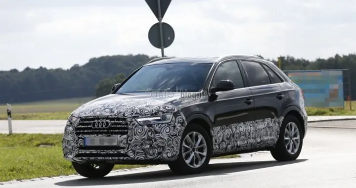 Audi Q3 Facelift in nuove foto spia
