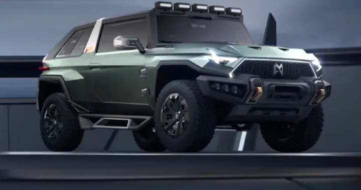 Mengshi M-Terrain: l'Hummer cinese