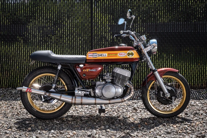 Suzuki T500 Titan: un tributo alla leggenda Jack Findlay