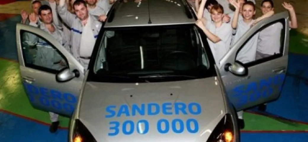 Dacia Sandero: prodotto l'esemplare n. 300.000