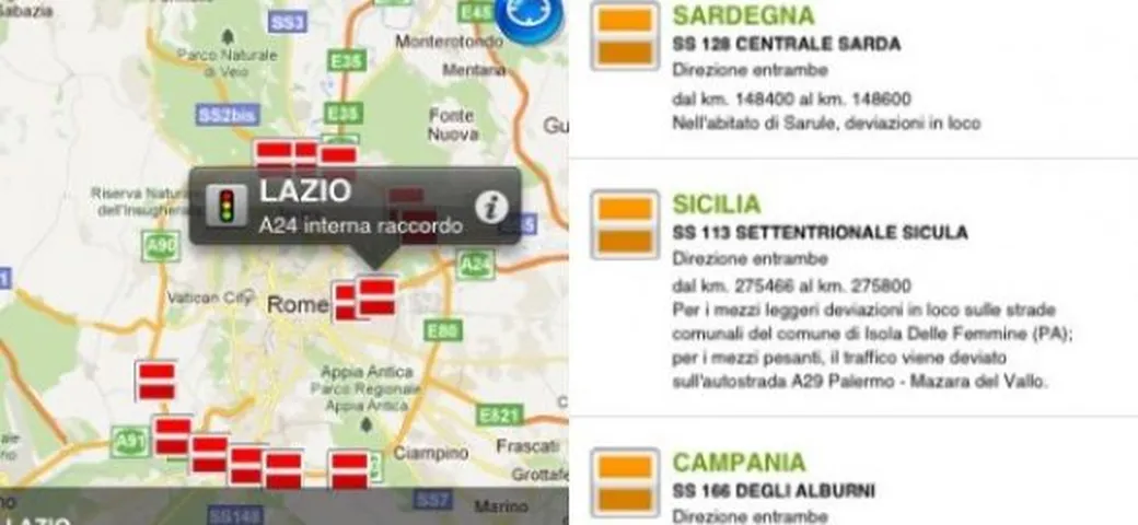 Rubrica App per motociclisti: VAI, l'applicazione di ANAS che t'informa sul traffico
