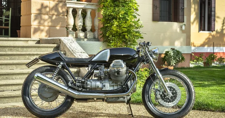 La trasformazione di una Moto Guzzi 1000SP in un capolavoro café racer