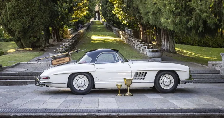Villa d’Este 2026: la Mercedes 300 SL Roadster conquista la Coppa d’Oro