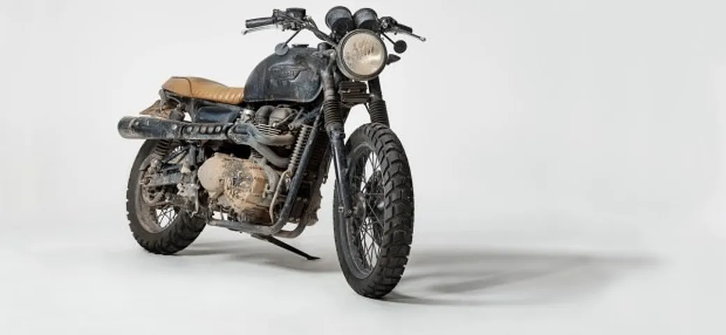 La Triumph Brazilian Bonneville di David Beckham