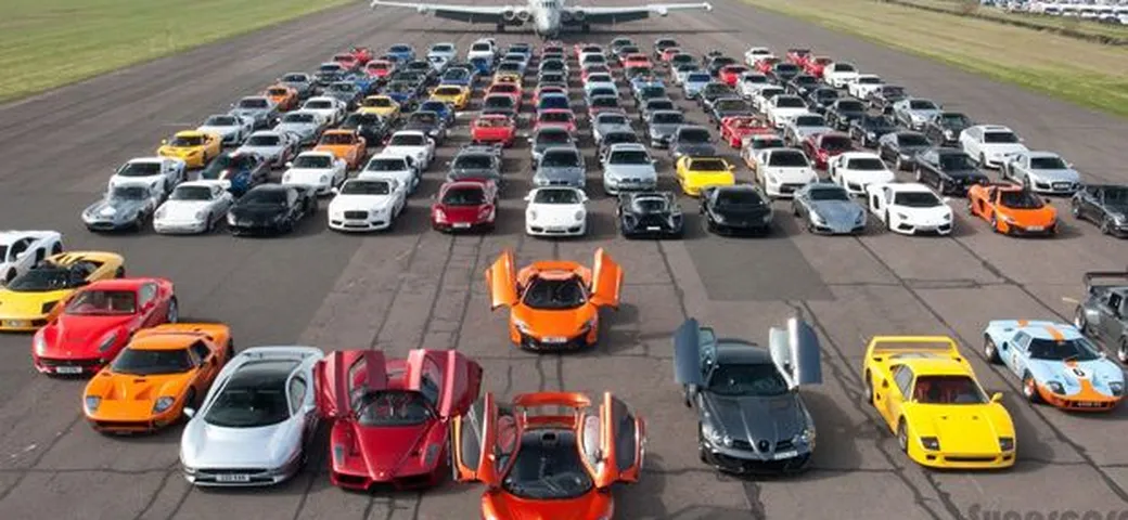Le 150 supercar del raduno SCD: ecco i video e le foto