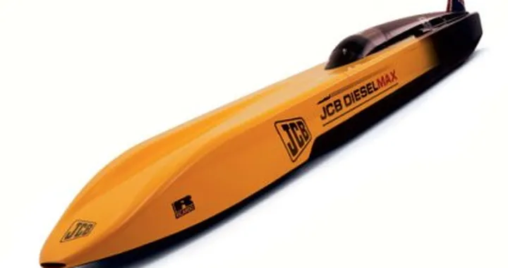 JCB DieselMax per il record di velocità su terra