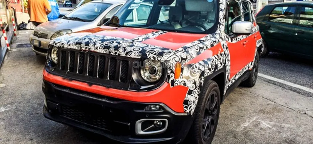 Jeep Renegade: foto spia di un lettore