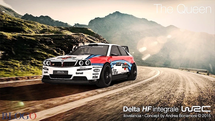 Lancia Delta Concept by Andrea Bonamore