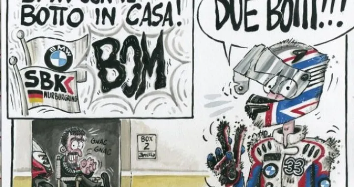 BMW col botto (doppio) al Nurburgring