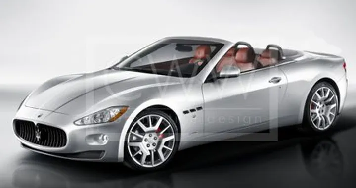 Maserati GranTurismo Spyder - photoshop
