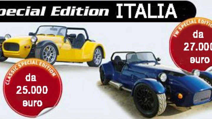Westfield Superseven: due versioni speciali per il mercato italiano