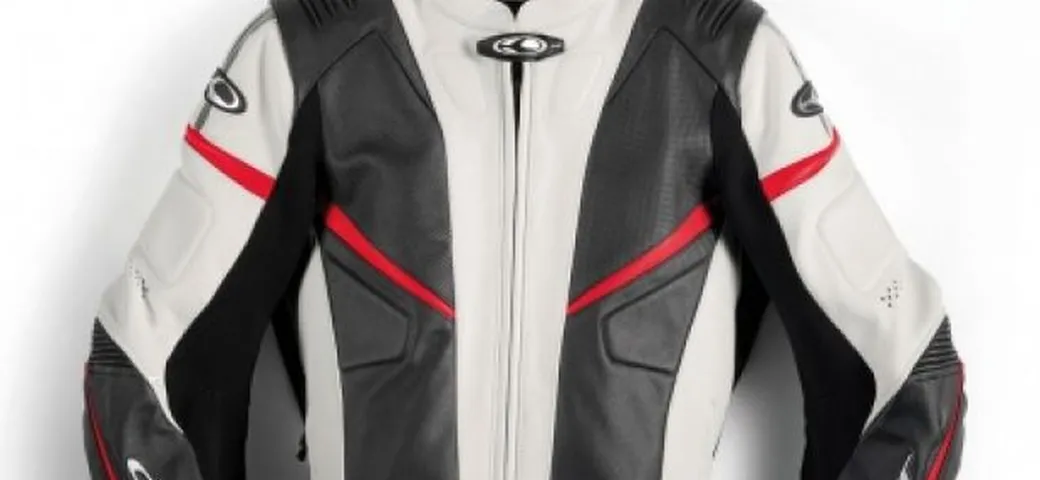 Giacca in pelle sportiva Clover R-7