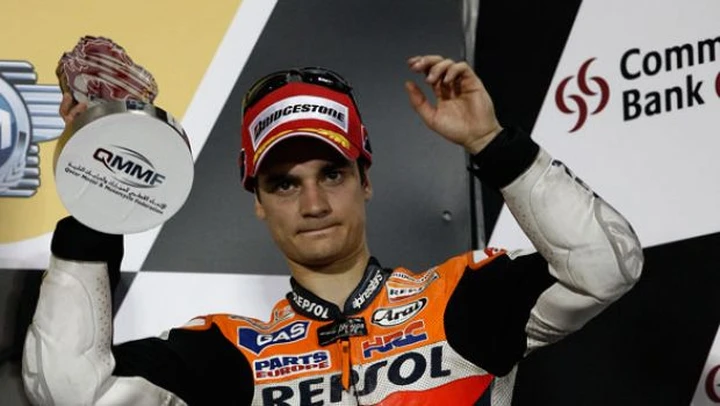 La spalla di Dani Pedrosa non è al 100%, lo ha confermato una TAC