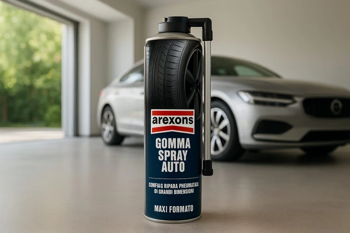 Riparti in un baleno con lo spray sigillante Arexons 8470 Maxi in offerta su Amazon