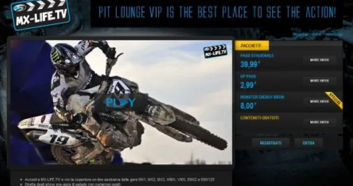 Motocross: Youthstream lancia la MX-LIFE.tv