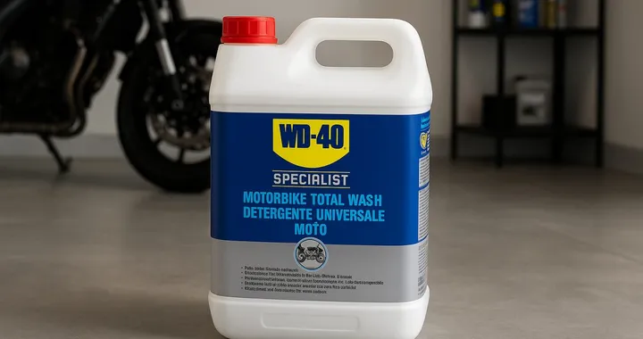Per la tua moto scegli il detergente WD 40: un prodotto professionale a prezzo top